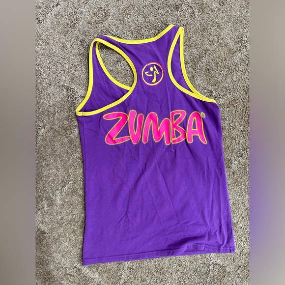 RARE Zumba Purple Tank Top - Picture 3 of 6